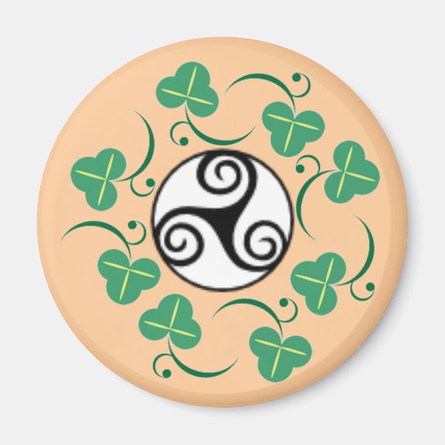 Celtic Triskell Magnet (Front)