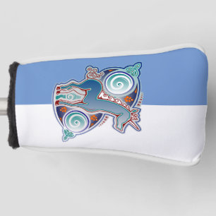 Celtic unicorn golf head cover