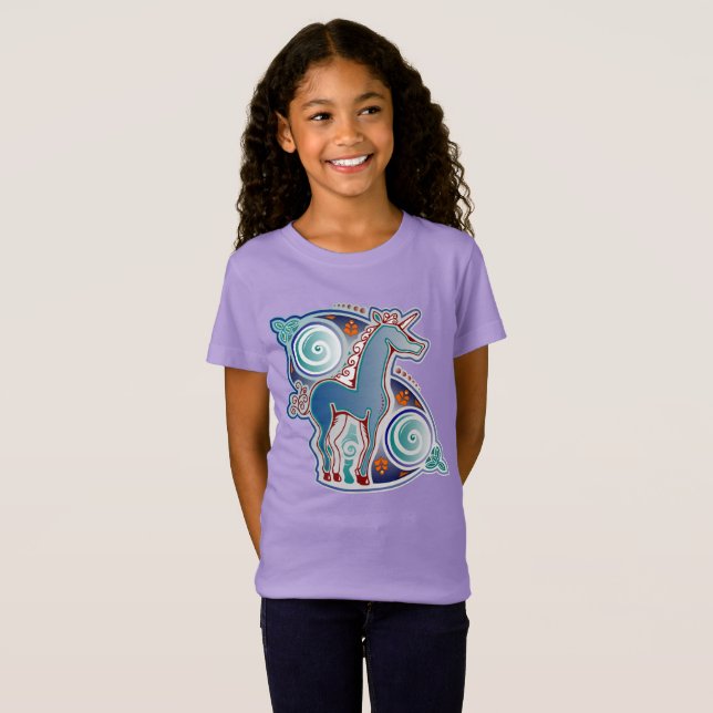 Celtic unicorn T-Shirt (Front Full)