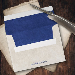 Celtic Viking Dragon Wedding Envelope