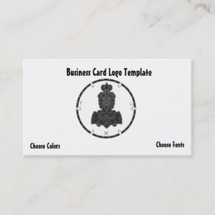 Celtic Viking Logo Theme Business Card