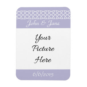 Celtic Weave Hearts in Lavender Reminder Magnet