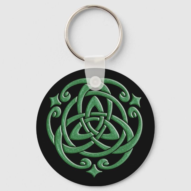 Celtic Wedding Knot Key Ring (Front)