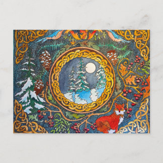 Celtic Winter Postcard