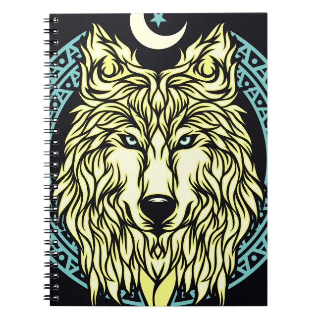 Celtic Wolf Notebook (Front)