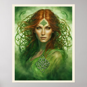 Celtic Women Series 10 of 17 St Patrick's Day Poster