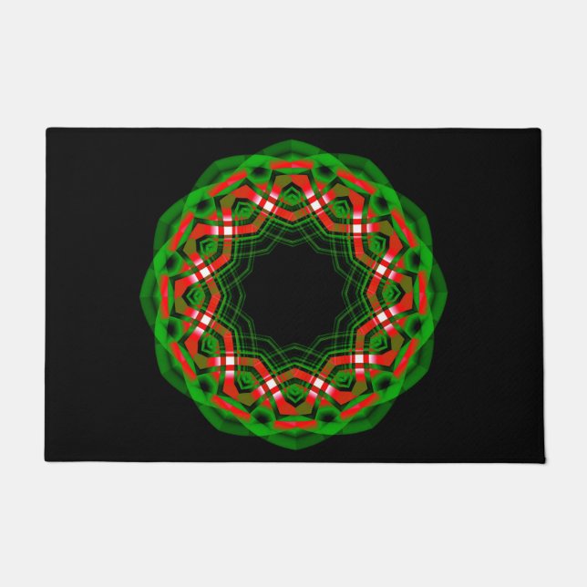Celtic Yule Festival Doormat (Front)