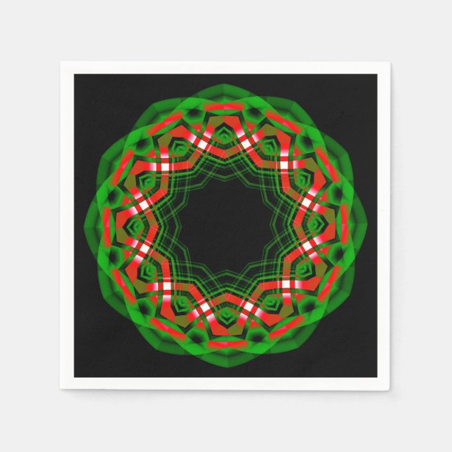 Celtic Yule Festival Napkin (Front)