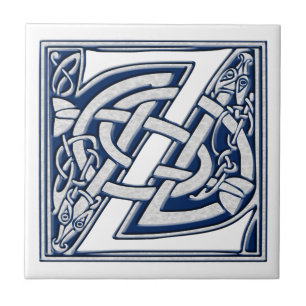 Celtic Z Monogram Tile
