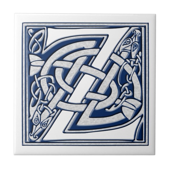 Celtic Z Monogram Tile (Front)