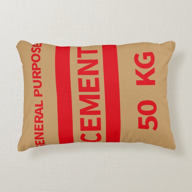 Cement bag Pillow (Front)