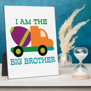 Cement Mixer Big Brother Plaque