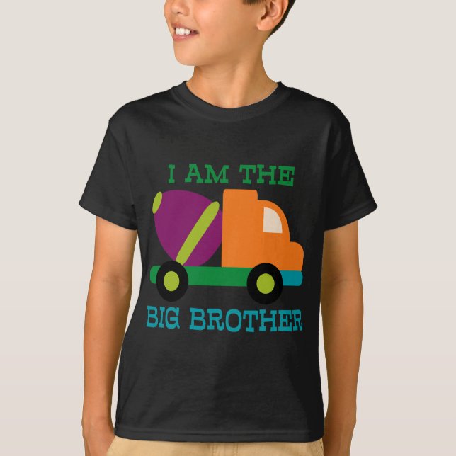 Cement Mixer Big Brother T-Shirt (Front)