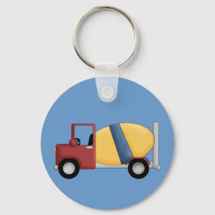 Cement Mixer Tshirts and Gifts Key Ring