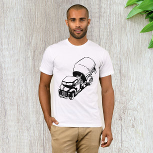 Cement Truck Mens T-Shirt
