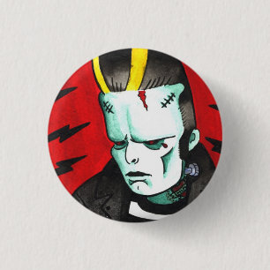 Cemetary King 3 Cm Round Badge