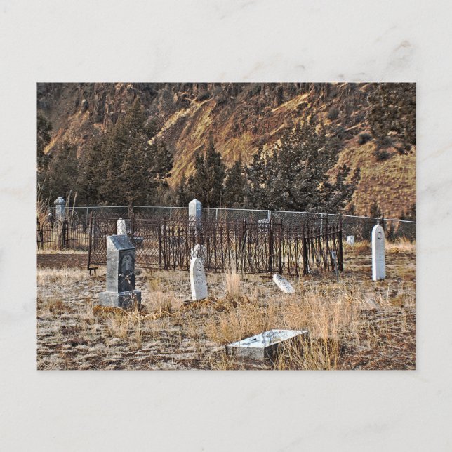 Cemetery ground postcard (Front)