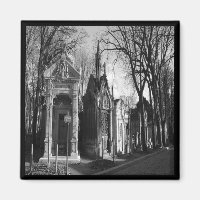 Cemetery Mausoleum Gothic magnet