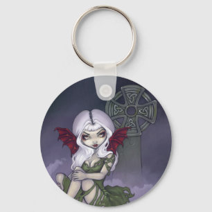 "Cemetery Mist" Keychain