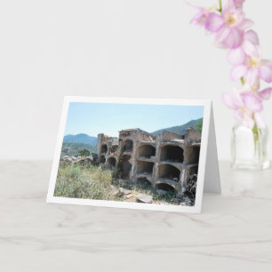 Cemetery of Old Domeño, Old Domeño, Valencia Card