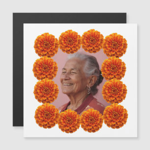Cempasúchil Ofrenda Altar Foto Personalizada