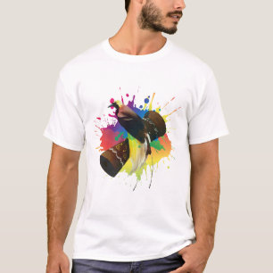 Cendrawasih The Bird Of Paradise Colourful  T-Shirt