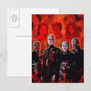 Cenobites Horror Postcard – Gothic Cult Art