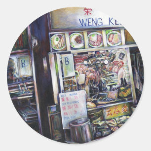 cenosillicaphia classic round sticker