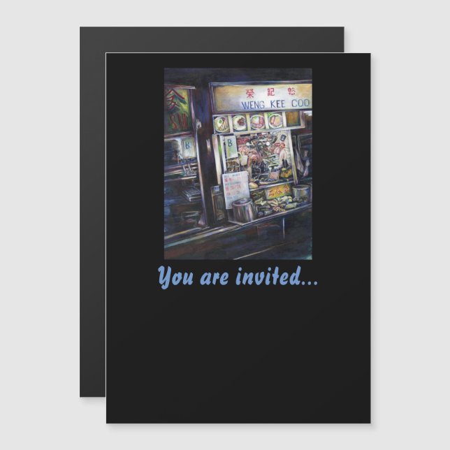 Cenosillicaphia Magnetic Invitation (Front/Back)