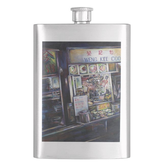 Cenosillicaphia, Singapore Hip Flask (Front)