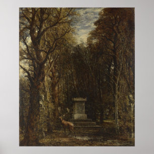Cenotaph for Sir Joshua Reynolds, Constable Poster