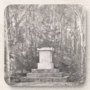 Cenotaph to Sir Joshua Reynolds at Coleorton Hall, Coaster