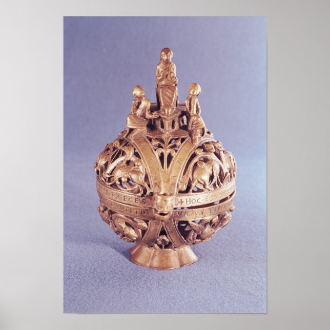 Censer surmounted by an angel poster (Front)