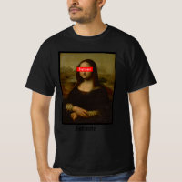 Censored Mona Lisa t-shirt