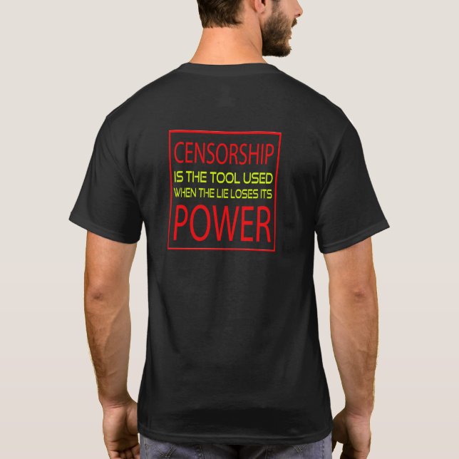 Censorship T-Shirt (Back)