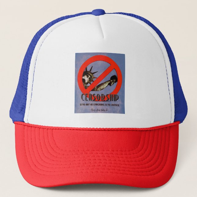 Censorship Trucker Hat (Front)