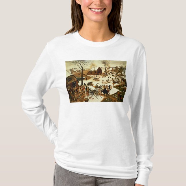 Census at Bethlehem, c.1566 T-Shirt (Front)