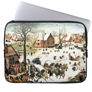 Census at Bethlehem, fine art, Laptop Sleeve