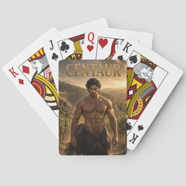 Centaur Playing Cards, Poker Cards (Back)