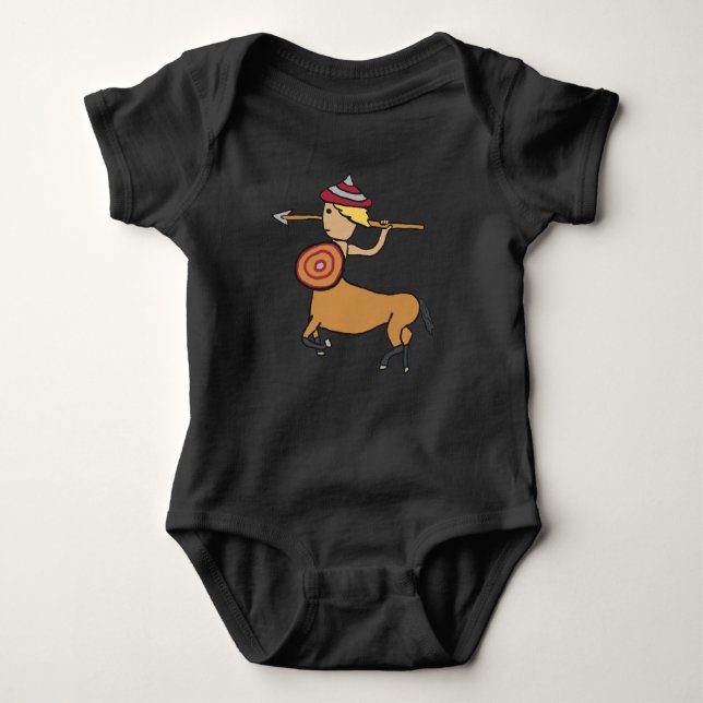Centaur Sagittarius Baby Bodysuit (Front)
