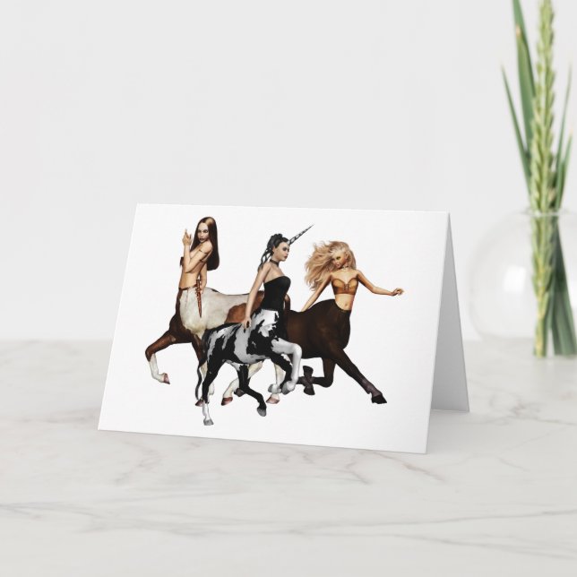 Centaurs Note Card (Front)