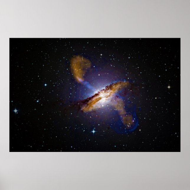 Centaurus Constellation Space Photography Poster (Front)