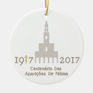 Centenário das Aparições de Fátima - Portugal Ceramic Tree Decoration