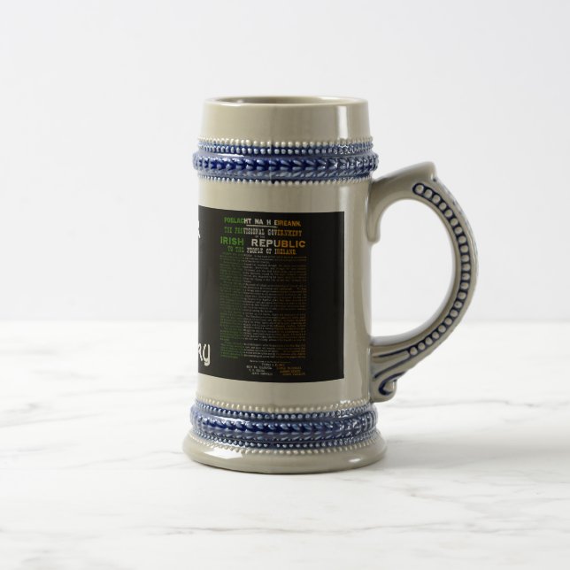 Centenary of the Easter Rising 1916 Proclaimation Beer Stein (Right)
