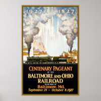 Centenary Pageant Baltimore and Ohio Railroad
