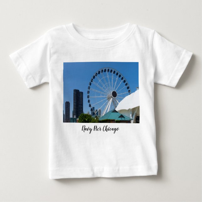 Centennial Ferris Wheel Baby T-Shirt (Front)