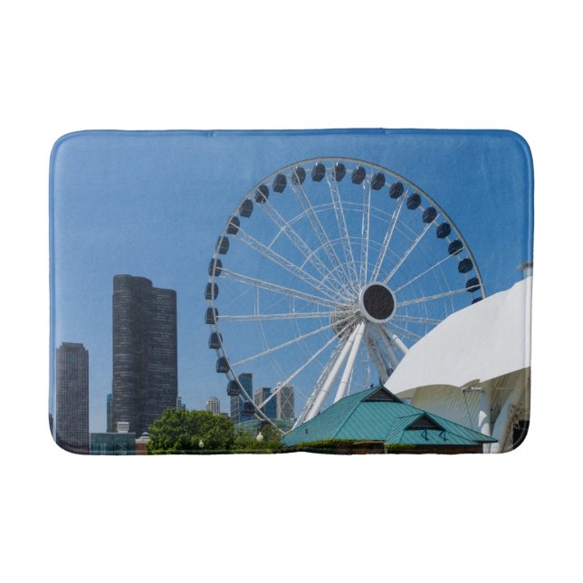 Centennial Ferris Wheel Bath Mat (Front)