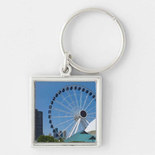 Centennial Ferris Wheel Key Ring (Front)
