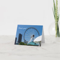 Centennial Ferris Wheel Thank You Card