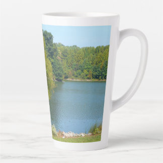 Centennial Lake in Ellicott City Maryland Latte Mug